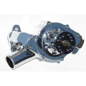 Meziere Sbc Mechanical Billet W/P Polished