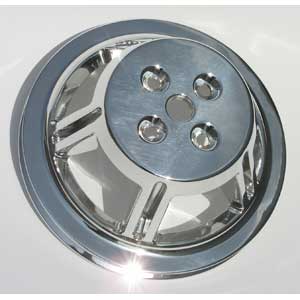 Meziere Single Groove Pulley Polished