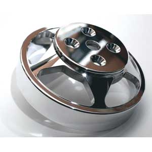 Meziere Serpentine Pulley Polished