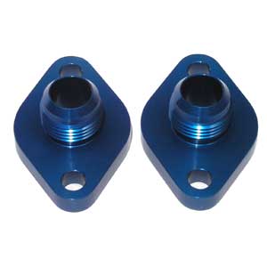 Meziere Bbc W/P Port Adapters -12An Male-Pr/Blue