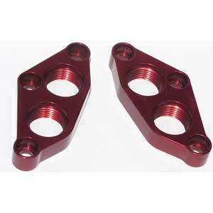 Meziere Bbm Adapters -12An Female/Pr/Red