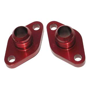 Meziere Drce W/P Port Adapters -12An Male/Pr/Red