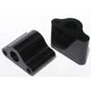 Meziere Water Pump Spacers, Small Block Chrysler, Black