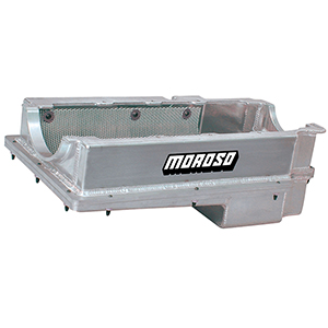 OIL PAN, BBC MARK IV, 2 PIECE, DOUBLE POWER KICK OUTS