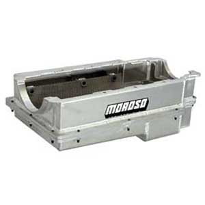 OIL PAN, BRODIX, 2 PC, WET SUMP
