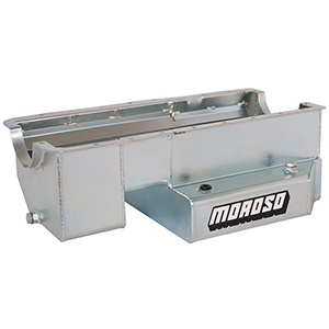 OIL PAN, FORD 351W, CIRCLE TRACK BAFFLED, REAR SUMP