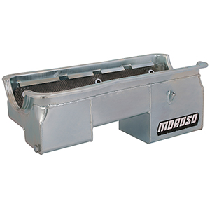 OIL PAN, FORD 429-460, 9 IN. DEEP, WINDAGE TRAY, REAR SUMP