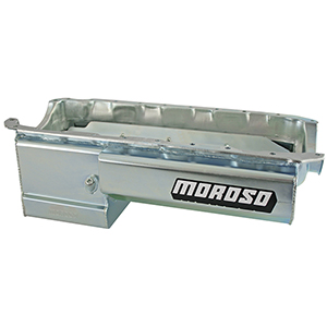 OIL PAN, BIG BLOCK CHEVY, MARK IV, DRAG RACE, POWER POUCH, 8 IN. DEEP,  WINDAGE TRAY