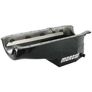 OIL PAN, SBC 86-UP WITH 1 PIECE SEAL PASSENGER SIDE DIP STICK, CIRCLE TRACK, 7.5 IN. DEEP