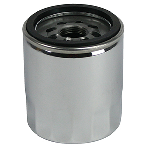 OIL FILTER, EARLY GM LS 97-06 13/16 IN. THREAD, 3 1/2 IN TALL, CHROME