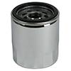 OIL FILTER, EARLY GM LS 97-06 13/16 IN. THREAD, 3 1/2 IN TALL, CHROME