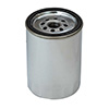 OIL FILTER, CHEVY,13/16 IN. THREAD, 5 1/4 IN TALL, CHROME