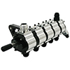 DRY SUMP PUMP, TRI-LOBE, LEFT SIDE, DOOR CAR,  5 STAGE, 1.200 PRESSURE
