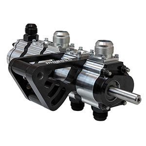 DRY SUMP PUMP, TRI-LOBE, DUAL MOUNT, DRIVERS LEFT SIDE,  5 STAGE, 1.200