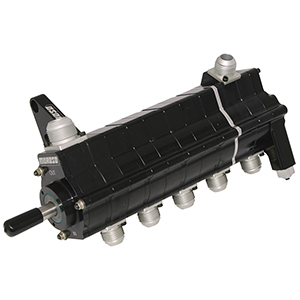 DRY SUMP PUMP, BLACK SERIES, LEFT SIDE, DRAGSTER, 5 STAGE,1.100 PRESSURE