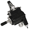 EXTERNAL OIL PUMP, SINGLE STAGE, BLACK SERIES, DRAGSTER,.875 PRESSURE