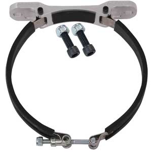 Moroso Dry Sump Tank Mount, For 8In Tanks, Billet Aluminum