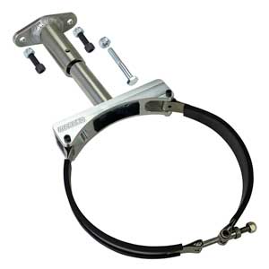 Moroso Dry Sump Tank Mount, For 8In Tanks, Billet Aluminum, Removable
