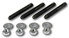 Moroso Stud Kit Carb 2-1-2In.