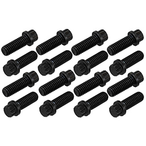 BOLTS, HEADER, SBC, BBC  3/8-16  1.00 LONG  12 PT