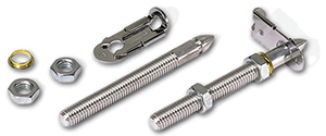 HOOD PINS, ALUM, 3/8 IN