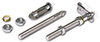 HOOD PINS, ALUM, 3/8 IN