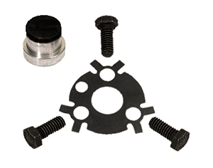 CAM BUTTON KIT, SBC EARLY RIBBED STYLE COVER