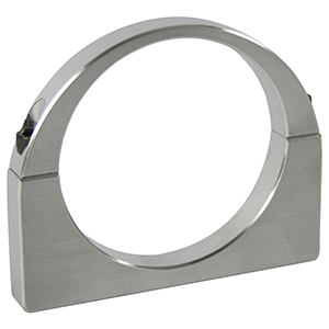 TANK, MOUNTING BRACKET, UNIVERSAL, BILLET ALUMINUM FOR 3 1/8 IN DIAMETER TANKS