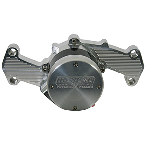 WATER PUMP, ELECTRIC, BILLET ALUMINUM, BBC
