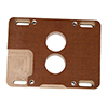 CARBURETOR ADAPTER, PHENOLIC 2 BBL TO 4 BBL