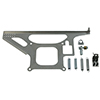 THROTTLE CABLE MOUNTING KIT WITH SPRING 4 BBL