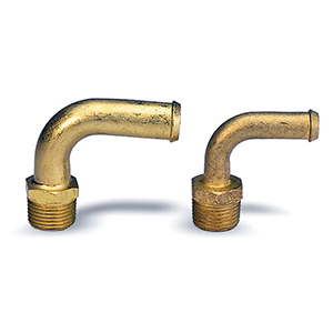 FITTING, 3/8 IN. TO 1/2 IN., 90 DEG, STREAMLINED