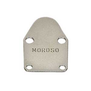 FUEL PUMP PLATE, CHROME, SBC