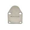 FUEL PUMP PLATE, CHROME, SBC