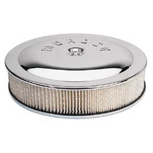 AIR CLEANER KIT, 14 IN. X 3 IN. CHROME, 4500