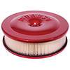 AIR CLEANER KIT, 8-1/2 IN. X  2-3/8 IN., RED POWDER COAT, ALUMINUM