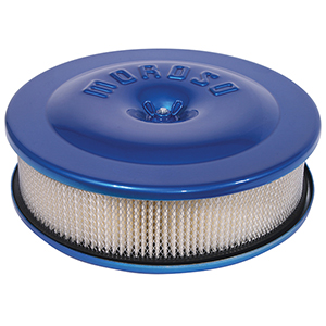 AIR CLEANER KIT, 8-1/2 IN. X  2-3/8 IN., BLUE POWDER COAT, ALUMINUM