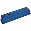 VALVE COVERS, SBC, BLUE POWDER COAT
