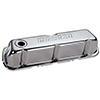 VALVE COVERS, FORD 302/351W, CHROME