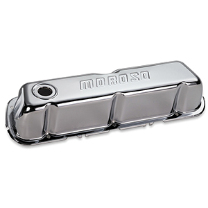 VALVE COVERS, FORD 302/351W, CHROME