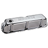 VALVE COVERS, FORD 302/351W, CHROME