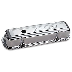 VALVE COVERS, PONTIAC, CHROME