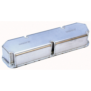 VALVE COVERS, DODGE SMALL BLOCK, ALUMINUM, WITHOUT BREATHERS