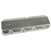 VALVE COVERS, EDELBROCK 12 AND 18 DEG BIG VICTOR , FAB ALUM.