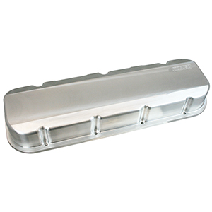 VALVE COVERS, BBC, BILLET ALUMINUM