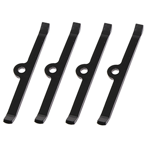 VALVE COVER, HOLD DOWN, SBC, BLACK POWDERCOAT