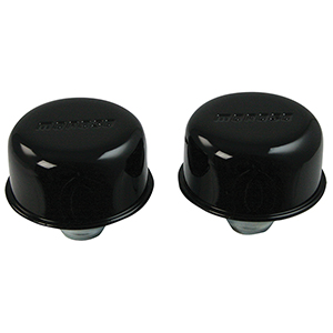 BREATHER, PUSH-IN, BLACK POWDER COAT