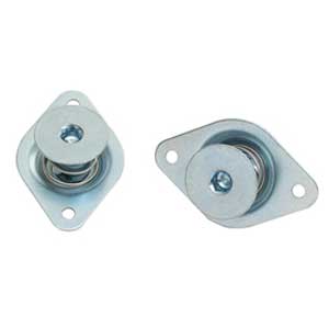 QUICK FASTENER, SELF  EJECTING, HEX DRIVE, 7/16 IN X .550, STEEL, SILVER