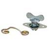 QUICK FASTENER, SELF EJECTING, WINGED, 5/16 IN X .400, STEEL, SILVER