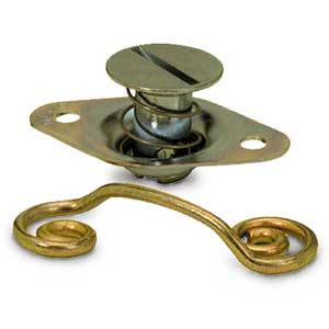 QUICK FASTENER, SELF EJECTING, 5/16 IN X .500, STEEL, SILVER